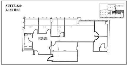 1400 Spring St, Silver Spring, MD à louer Plan d’étage- Image 1 de 1
