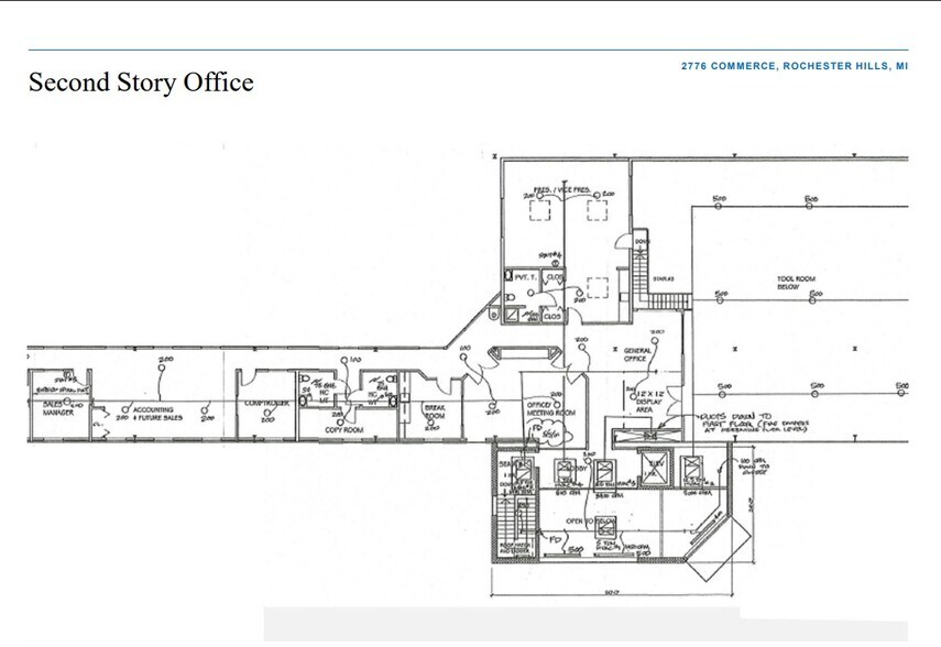 2776 Commerce Dr, Rochester Hills, MI à vendre - Photo du bâtiment - Image 2 de 3