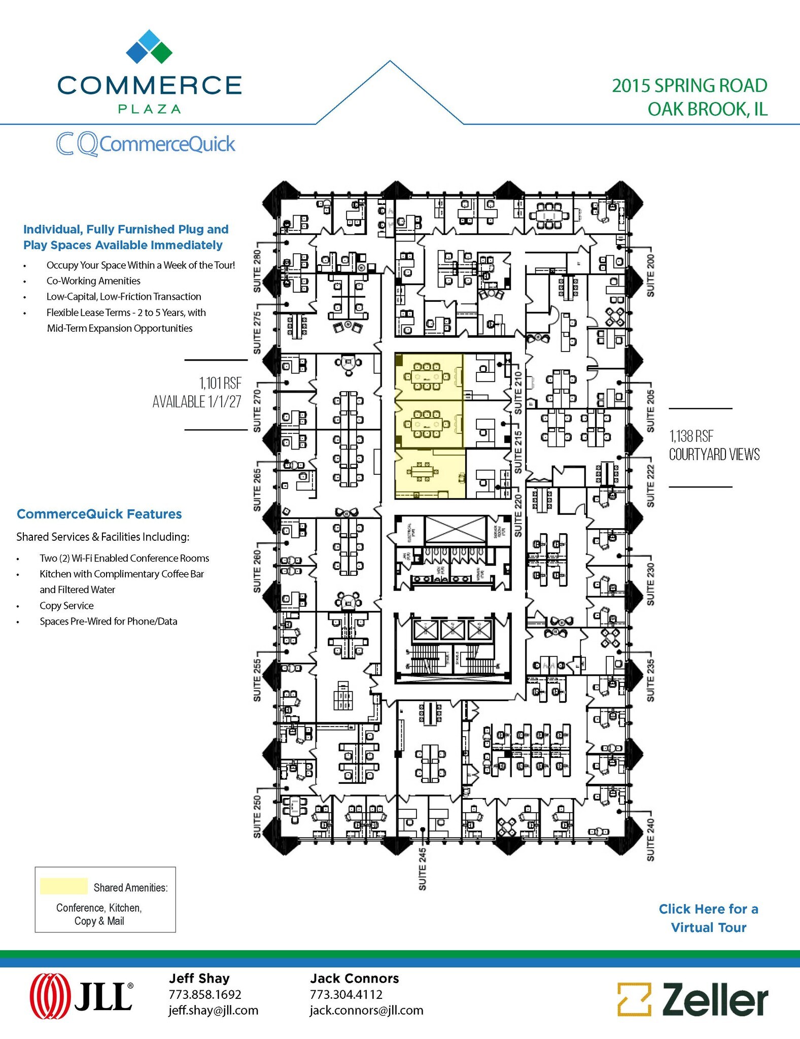 2015 Spring Rd, Oak Brook, IL for lease Floor Plan- Image 1 of 1