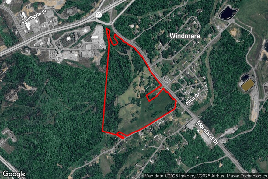 129 Ridgeway Rd, Kingsport, TN for sale - Aerial - Image 2 of 2