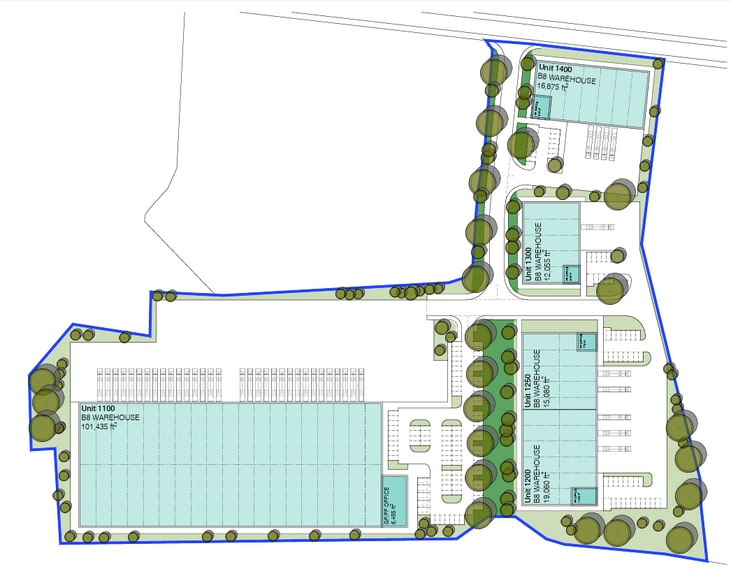 Bunkers Hill, Gamston for lease - Site Plan - Image 3 of 3