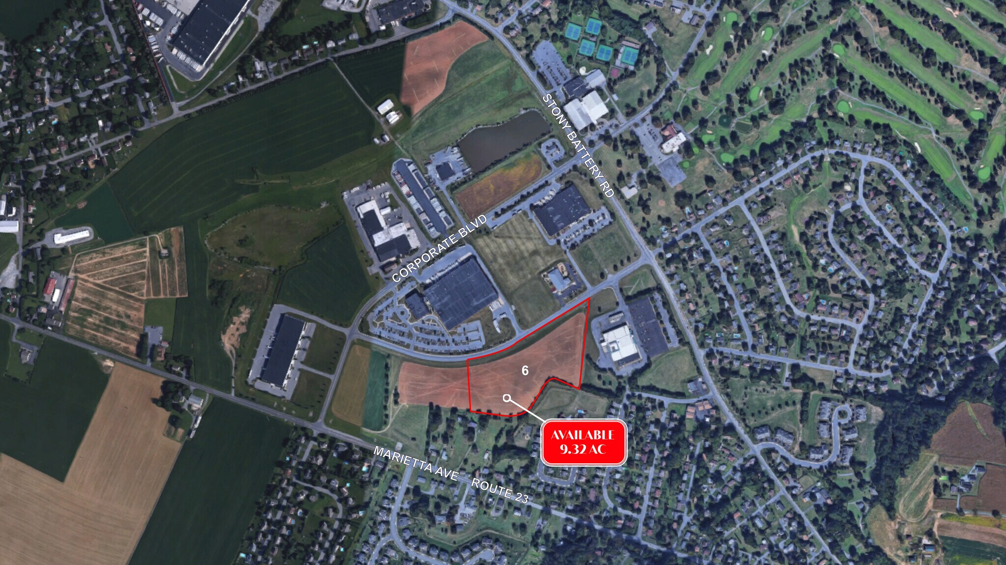 Corporate Blvd & Marietta Avenue, Lancaster, PA à vendre Photo principale- Image 1 de 2