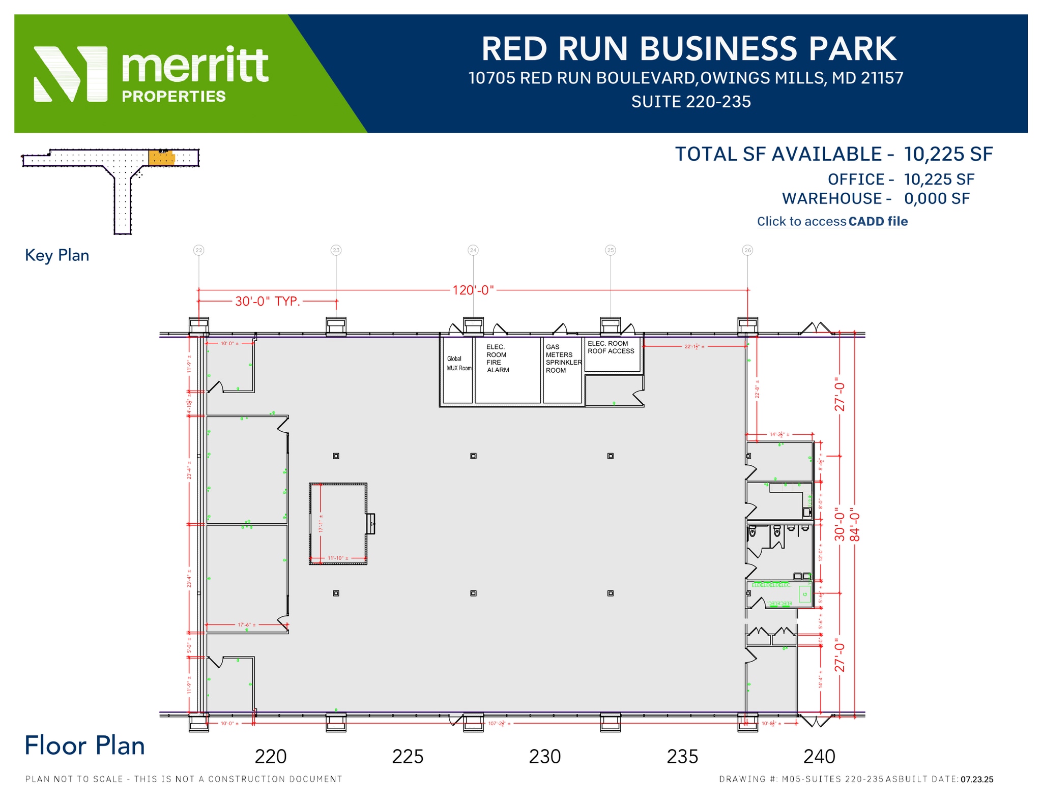 10711 Red Run Blvd, Owings Mills, MD for lease Floor Plan- Image 1 of 1