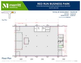 10711 Red Run Blvd, Owings Mills, MD for lease Floor Plan- Image 1 of 1