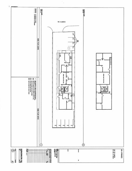 1940 The Alameda, San Jose, CA à vendre - Plan de site - Image 2 de 2