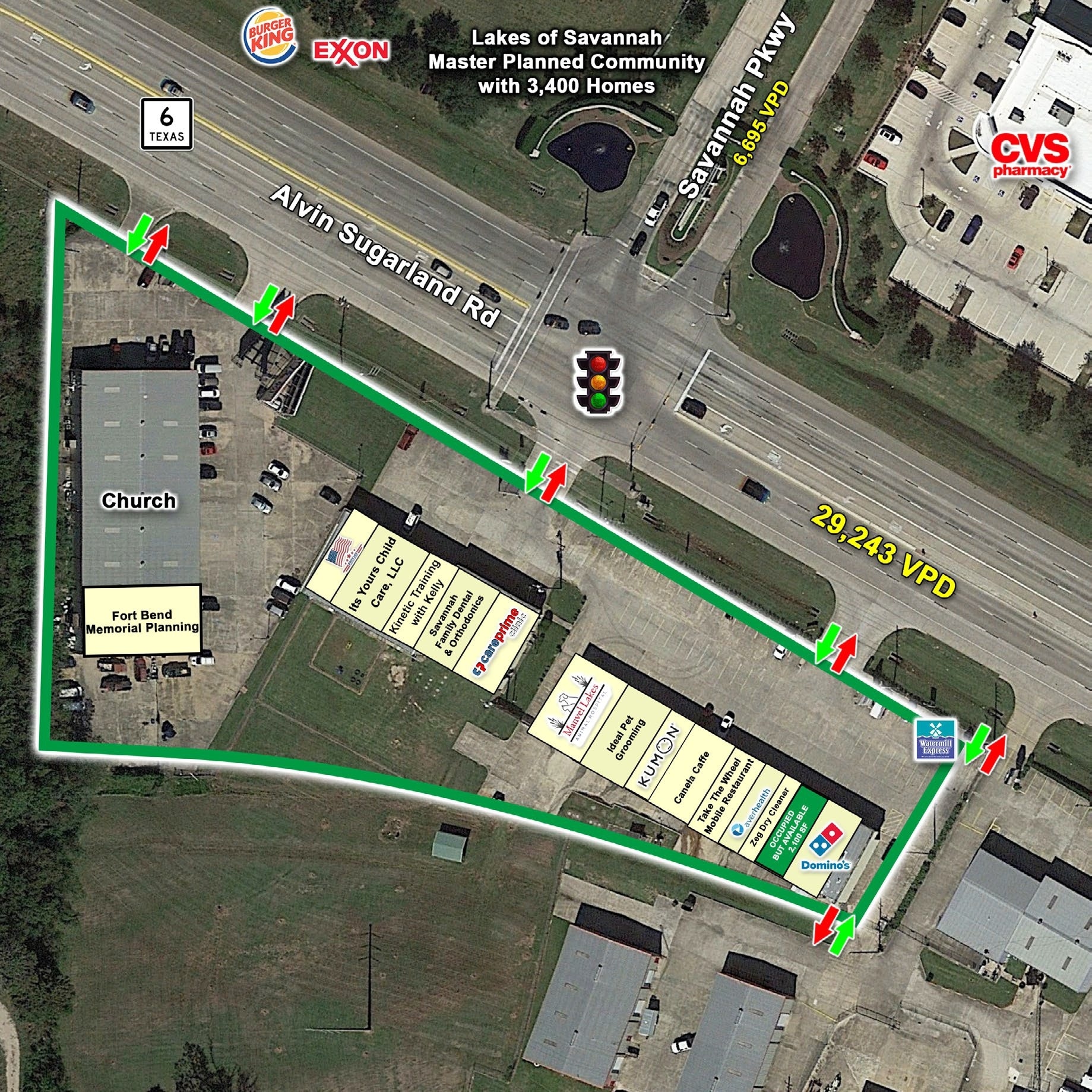 15020-15070 Highway 6, Rosharon, TX for lease Site Plan- Image 1 of 1