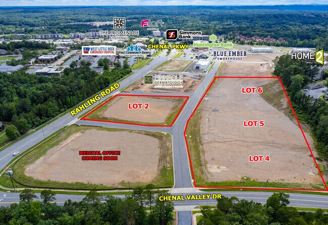 More details for Rahling Road and Chenal Valley Drive, Little Rock, AR - Land for Sale