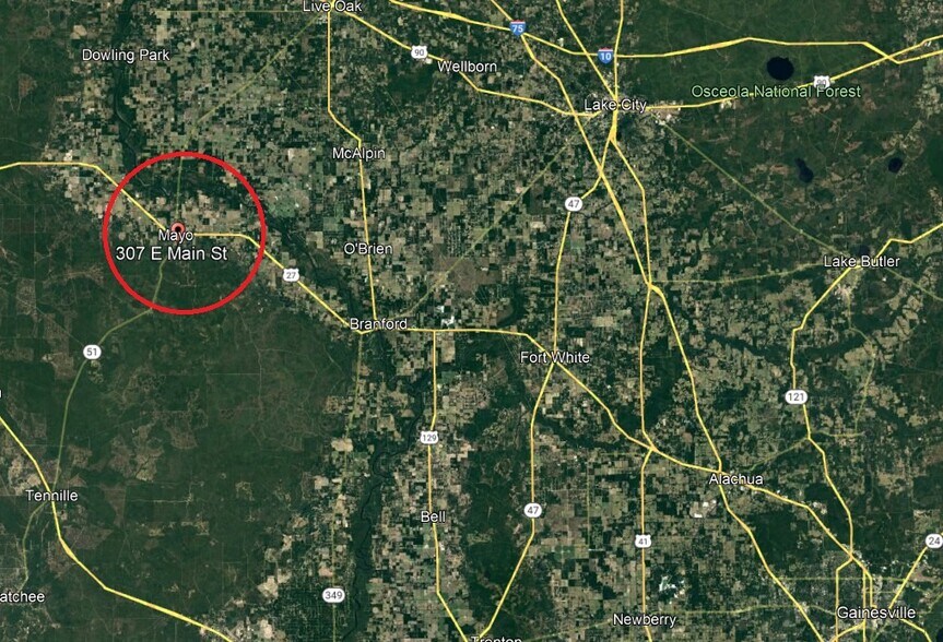 307 Main, Mayo, FL à vendre - Photo du bâtiment - Image 2 de 6