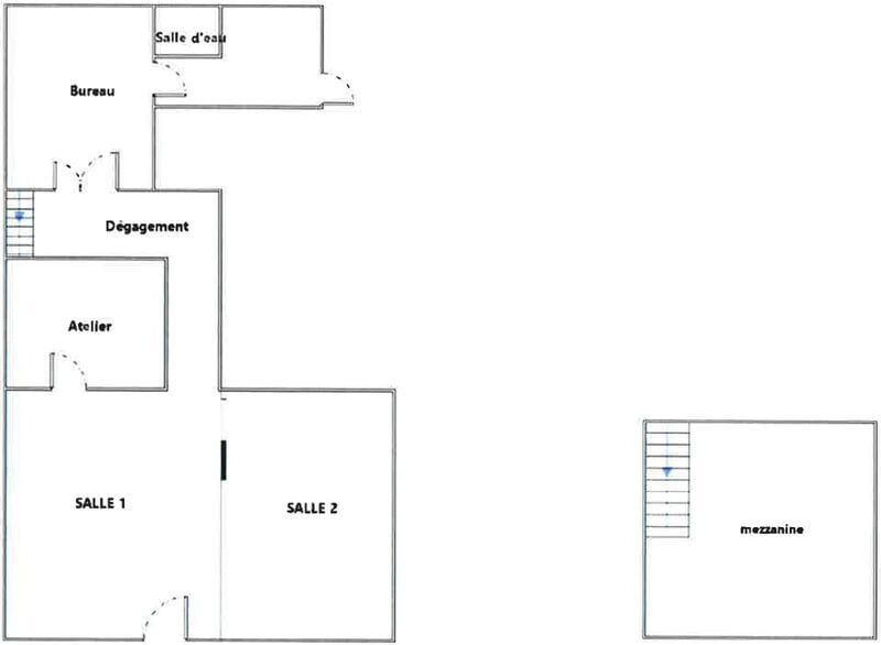 24 Rue De Saint-Cyr, Lyon à louer - Plan d’étage - Image 2 de 2