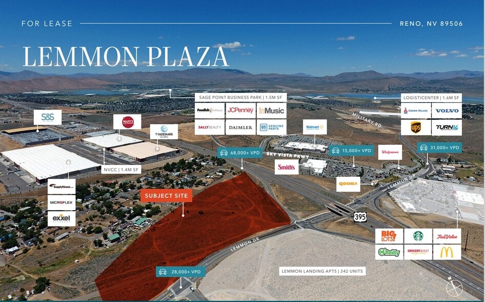 Lemmon & US 3955, Reno, NV for lease - Building Photo - Image 2 of 3