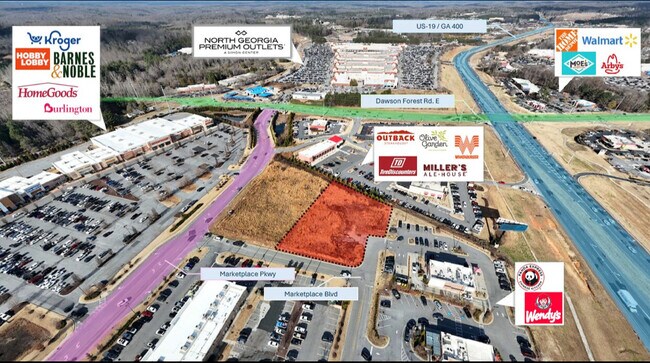 More details for Georgia 400 Hwy, Dawsonville, GA - Land for Lease