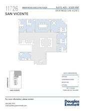 11726 San Vicente Blvd, Los Angeles, CA à louer Plan d  tage- Image 1 de 1