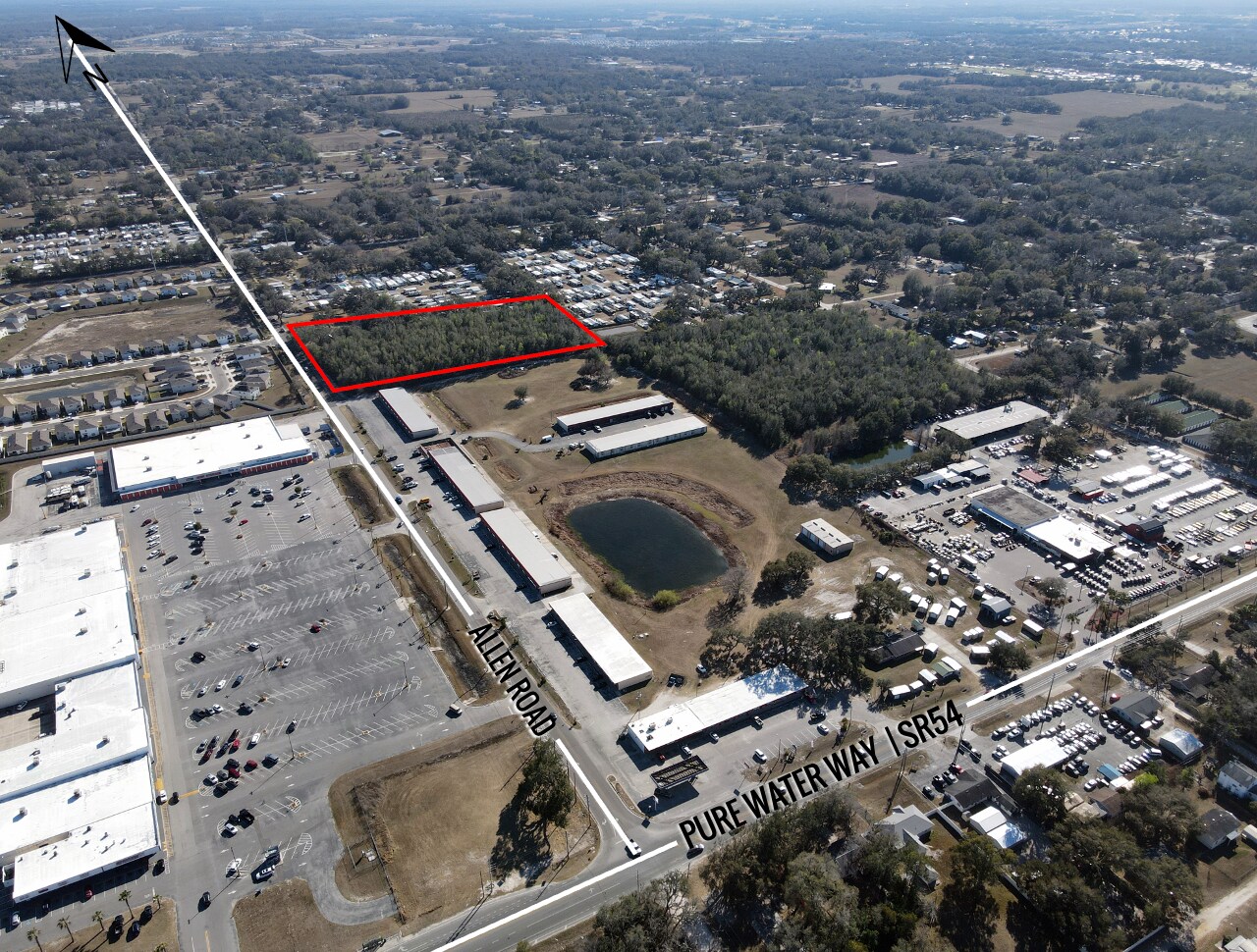 Allen Rd, Zephyrhills, FL à vendre Photo principale- Image 1 de 5