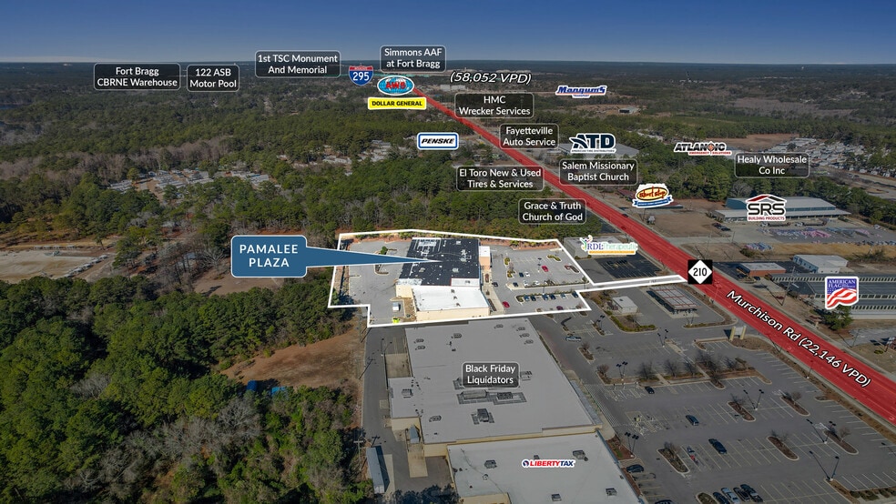 3421 Murchison Rd, Fayetteville, NC à vendre - Photo du bâtiment - Image 2 de 5