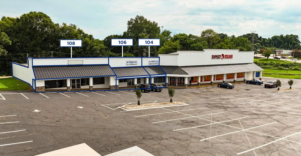 114 Fleming St, Laurens, SC for lease - Building Photo - Image 1 of 16