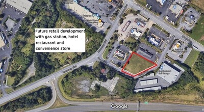 107 Storage Way, Frederick, MD - Aerial map view