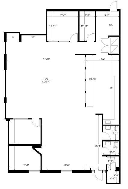 4750 N Federal Hwy, Fort Lauderdale, FL for lease Floor Plan- Image 1 of 3