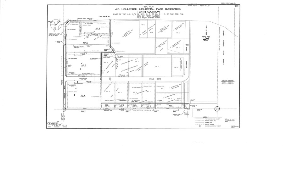 Cougar Dr, Peru, IL à vendre - Plan de site - Image 1 de 1