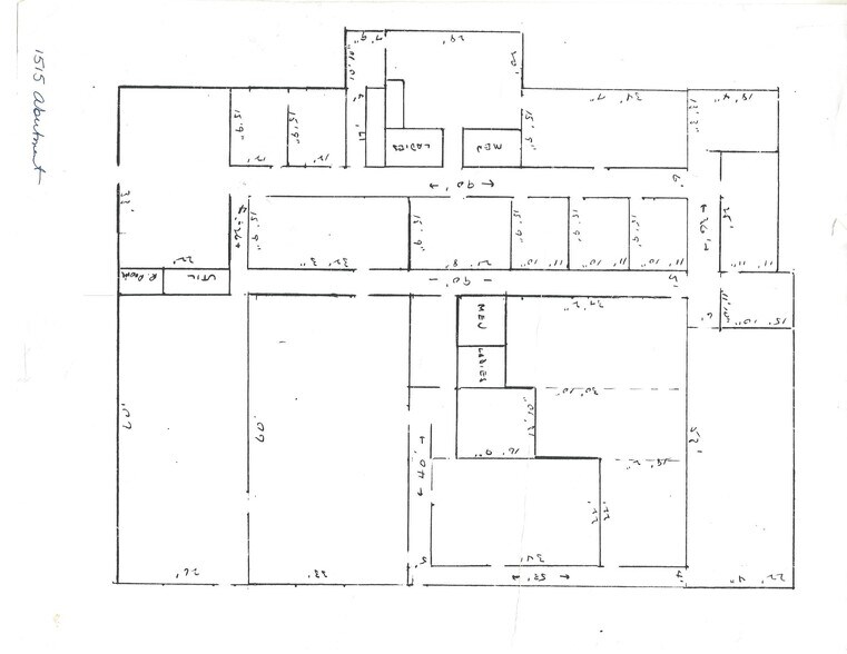1515 Abutment Rd, Dalton, GA à louer - Plan d’étage - Image 3 de 3