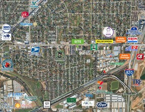 7150 Baker Blvd, Fort Worth, TX - Aerial  map view