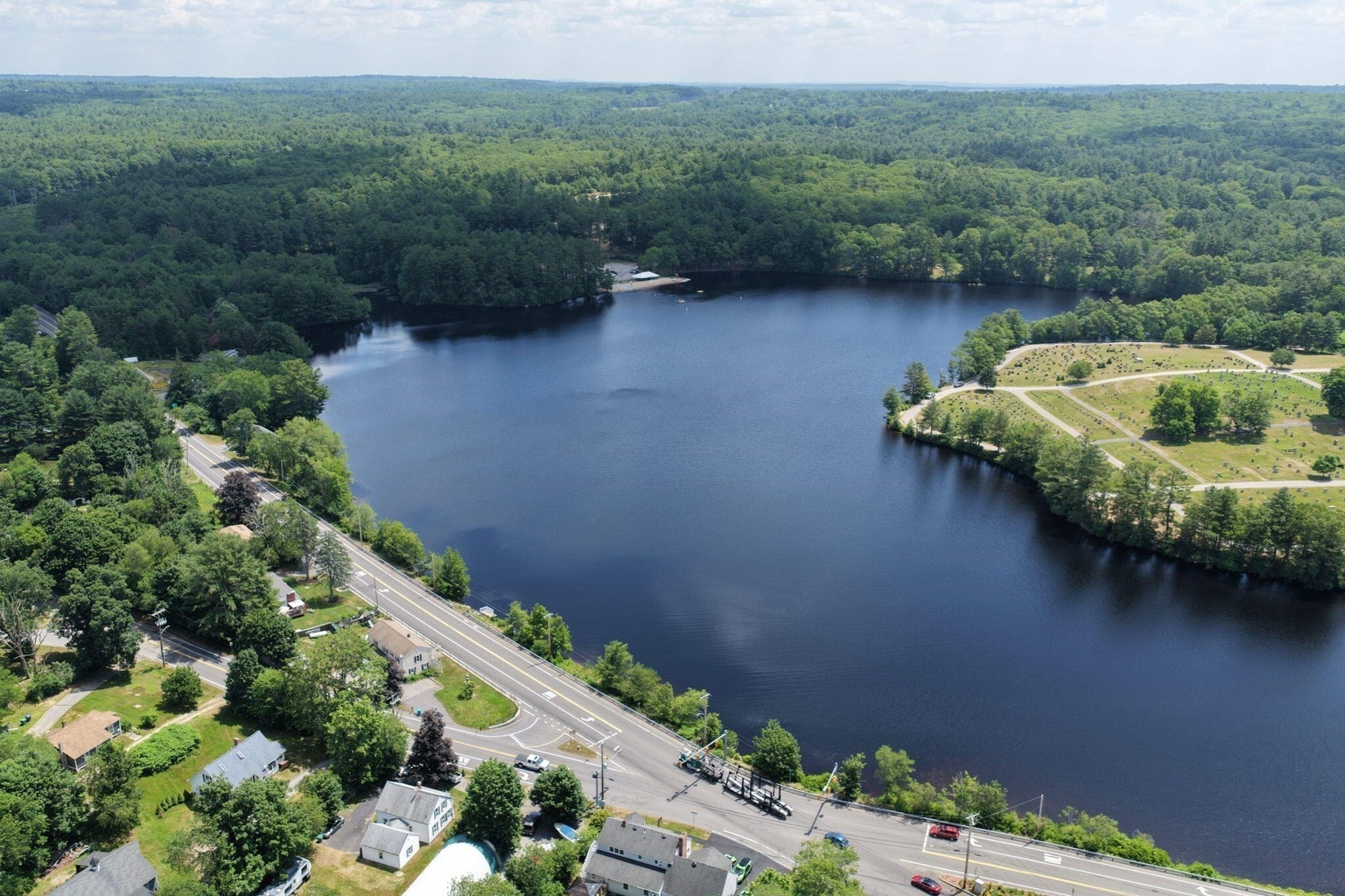 130 High St, Upton, MA for lease Aerial- Image 1 of 18