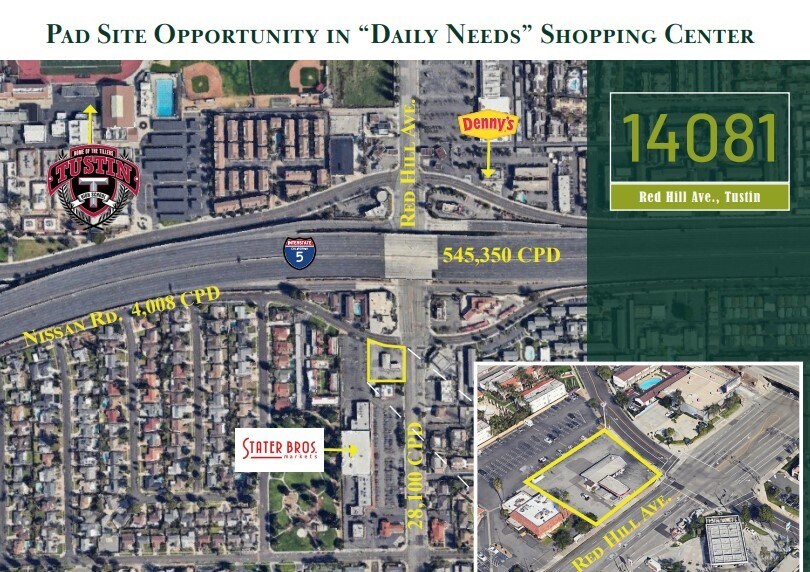 14081 Red Hill Ave, Tustin, CA à louer Photo du bâtiment- Image 1 de 3