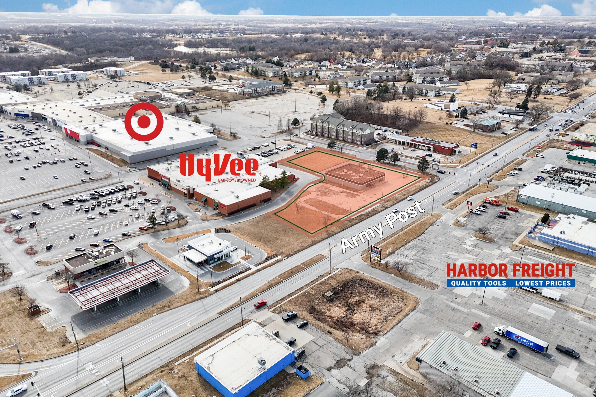1101 E Army Post Rd, Des Moines, IA à vendre Photo principale- Image 1 de 2