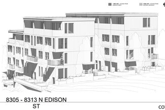 More details for 8305-8313 N Edison St, Portland, OR - Land for Sale