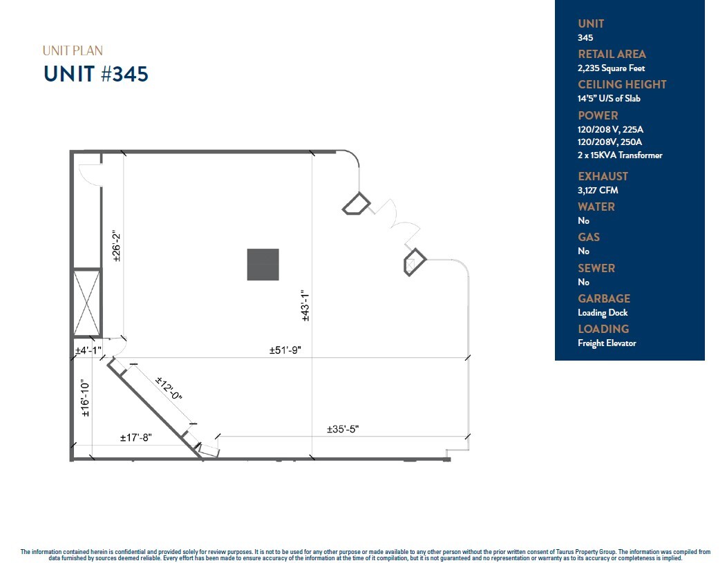 315 8th Ave SW, Calgary, AB for lease Floor Plan- Image 1 of 1