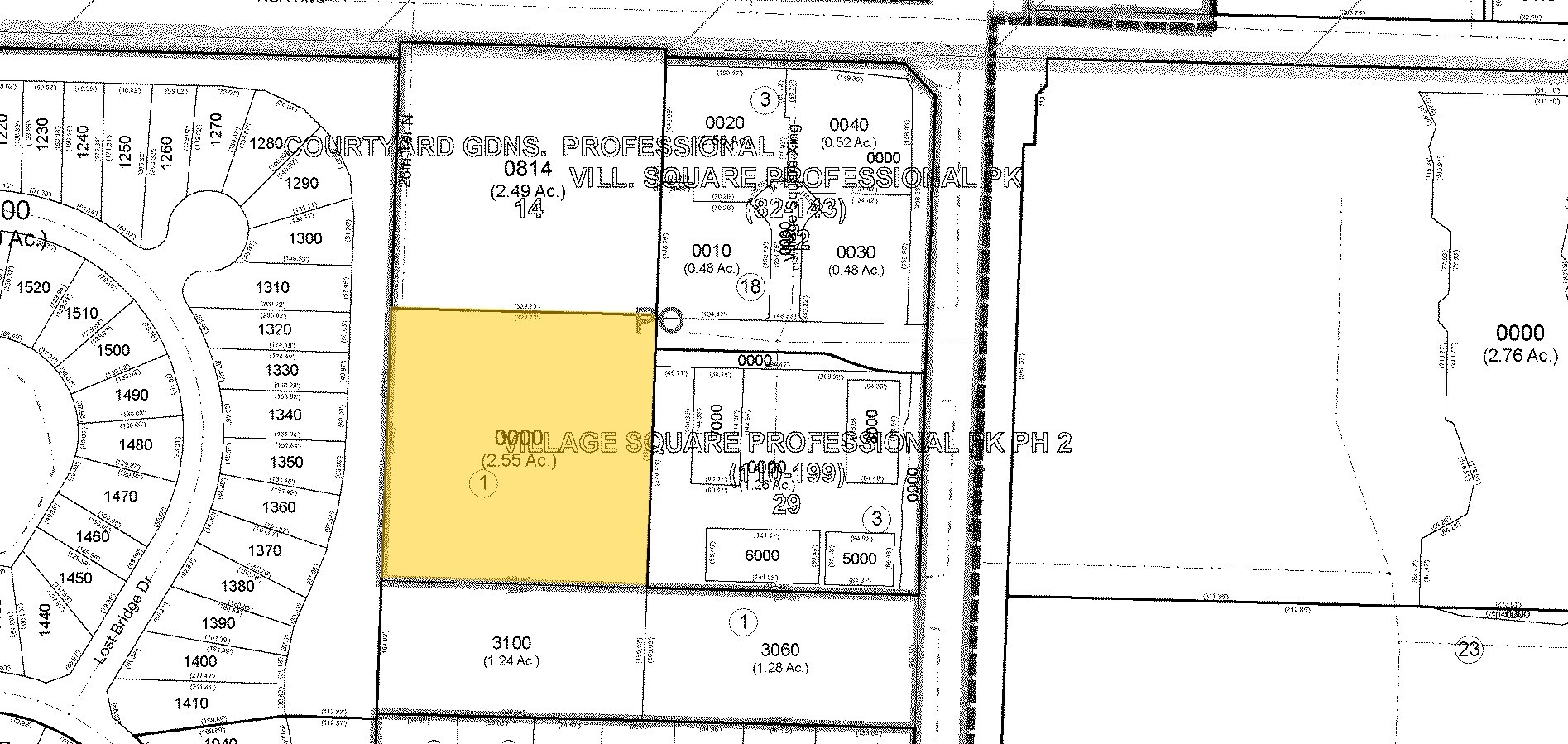 900 Village Square Crossing, Palm Beach Gardens, FL for sale Plat Map- Image 1 of 1