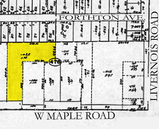 230 W Maple Rd, Troy, MI for lease - Plat Map - Image 2 of 6