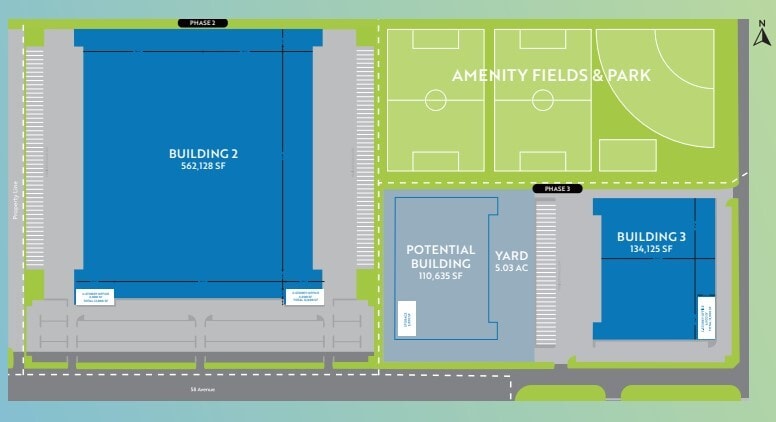 5811 17 St NW, Edmonton, AB for lease - Site Plan - Image 3 of 4