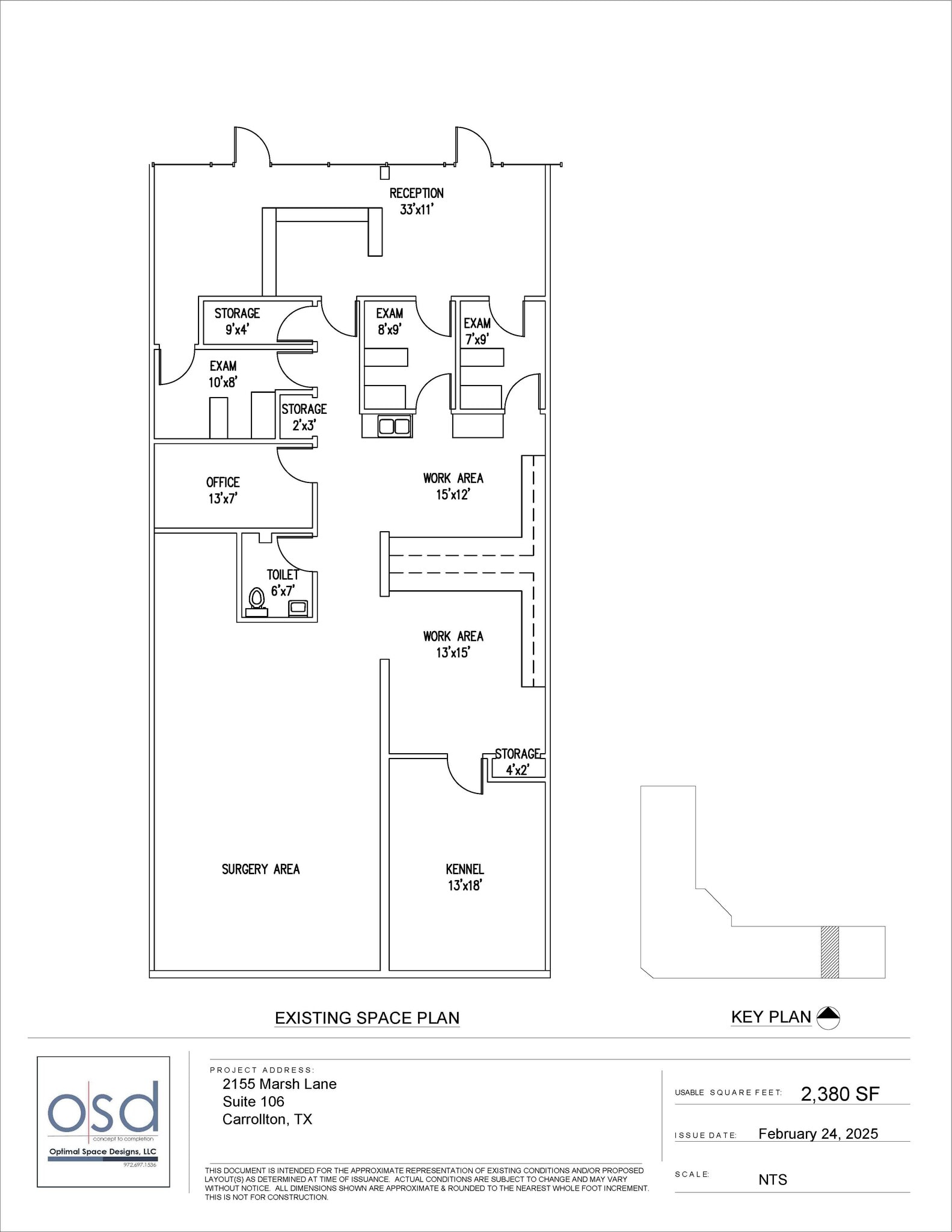 2155 Marsh Ln, Carrollton, TX for lease Floor Plan- Image 1 of 1