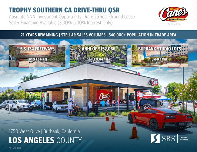 More details for 1750 W Olive Ave, Burbank, CA - Retail for Sale