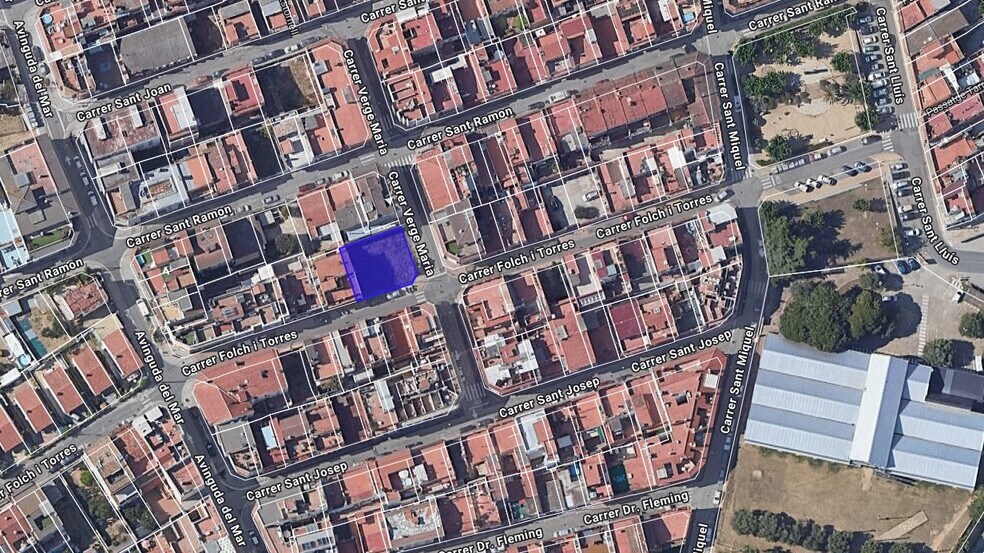 Carrer de la Verge Maria, 9, Palafolls, Barcelona à vendre - Plan cadastral - Image 3 de 3