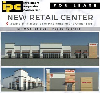 Plus de détails pour 13119 Collier Blvd. blvd, Naples, FL - Commerce de détail à louer