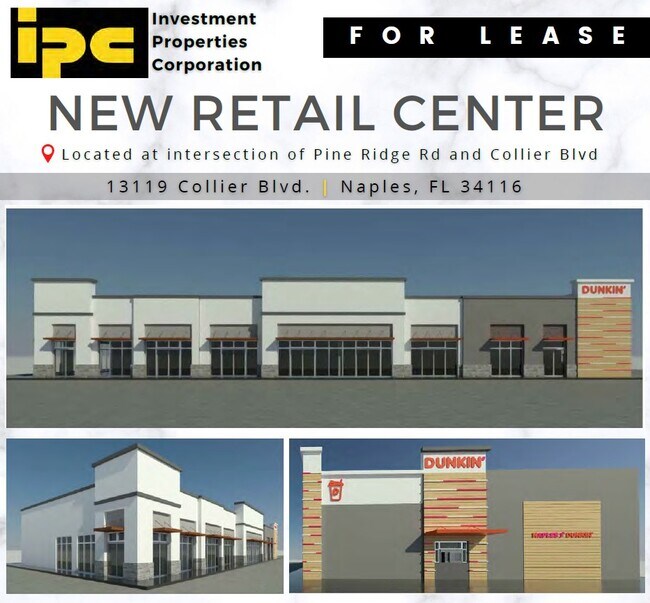 Plus de détails pour 13119 Collier Blvd. blvd, Naples, FL - Commerce de détail à louer