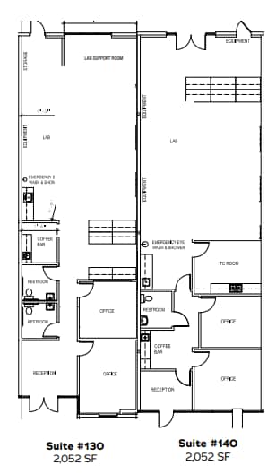 7090 Miratech Dr, San Diego, CA for lease Floor Plan- Image 1 of 1