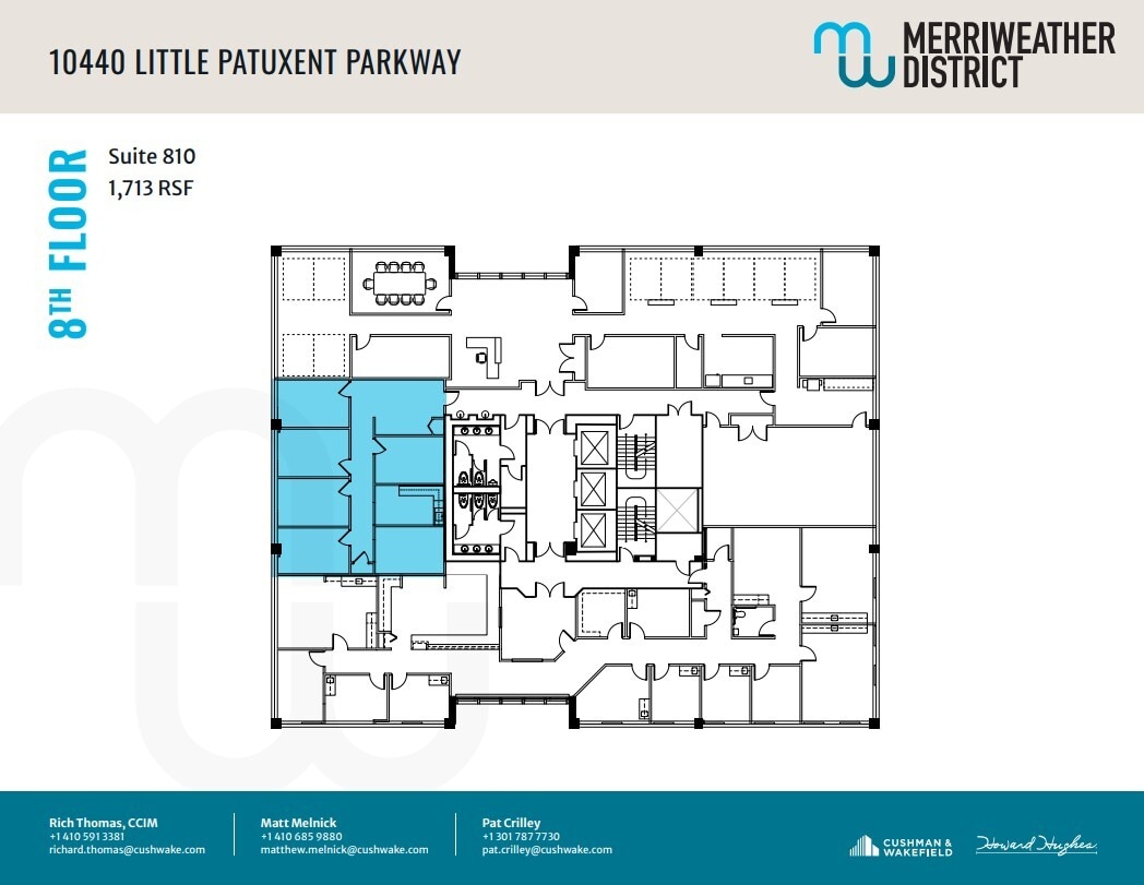 10480 Little Patuxent Pky, Columbia, MD for lease Floor Plan- Image 1 of 1