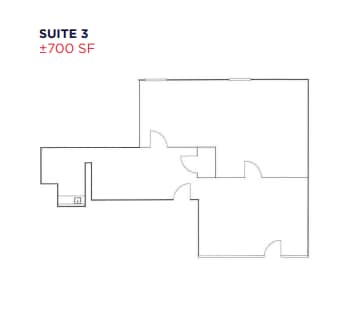 3033 Moorpark Ave, San Jose, CA à louer Plan d’étage- Image 1 de 1
