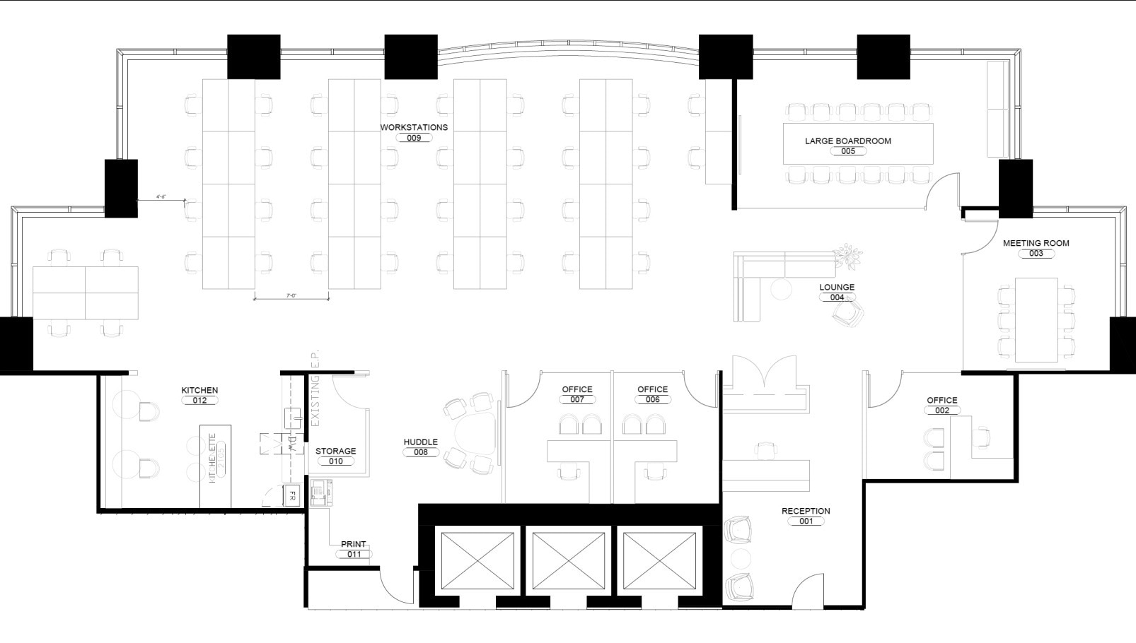 151 Yonge St, Toronto, ON for lease Floor Plan- Image 1 of 1