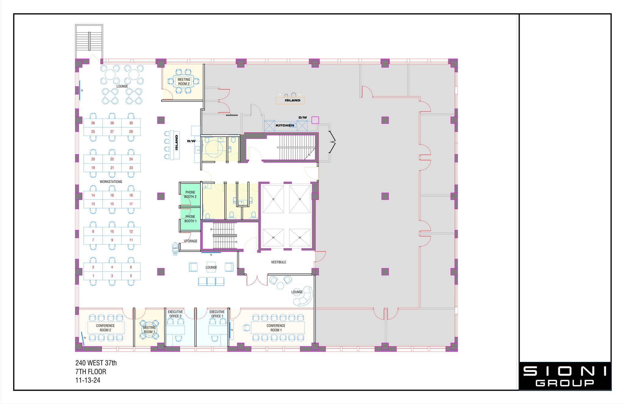 240 W 37th St, New York, NY for lease Site Plan- Image 1 of 10