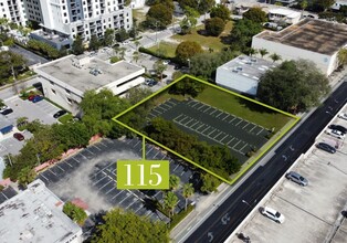 115 NE 2nd St, Fort Lauderdale, FL - aerial  map view