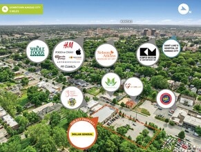 4235 Troost Ave, Kansas City, MO - AERIAL  map view - Image1