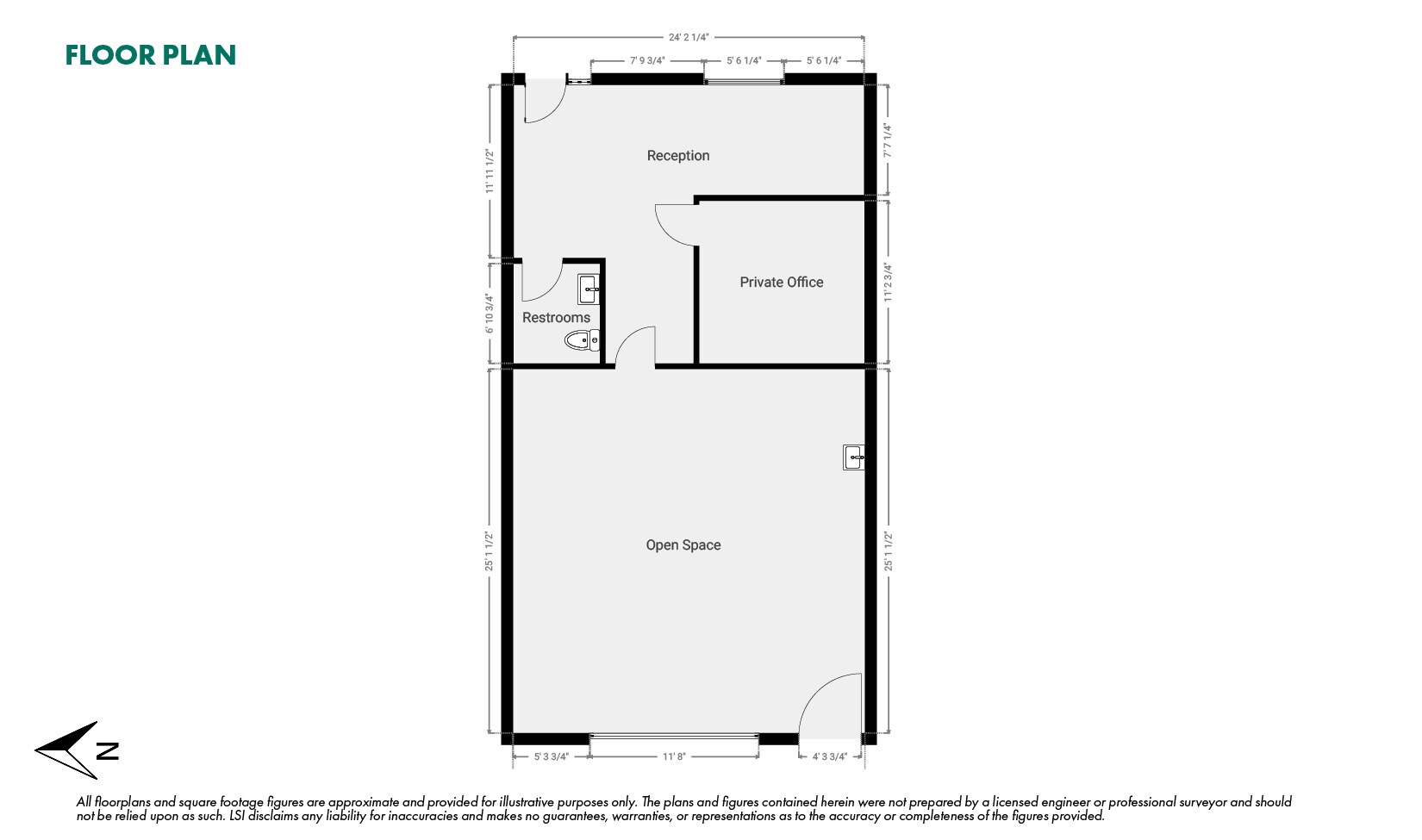 10970 S Cleveland Ave, Fort Myers, FL à louer Plan d’étage- Image 1 de 1