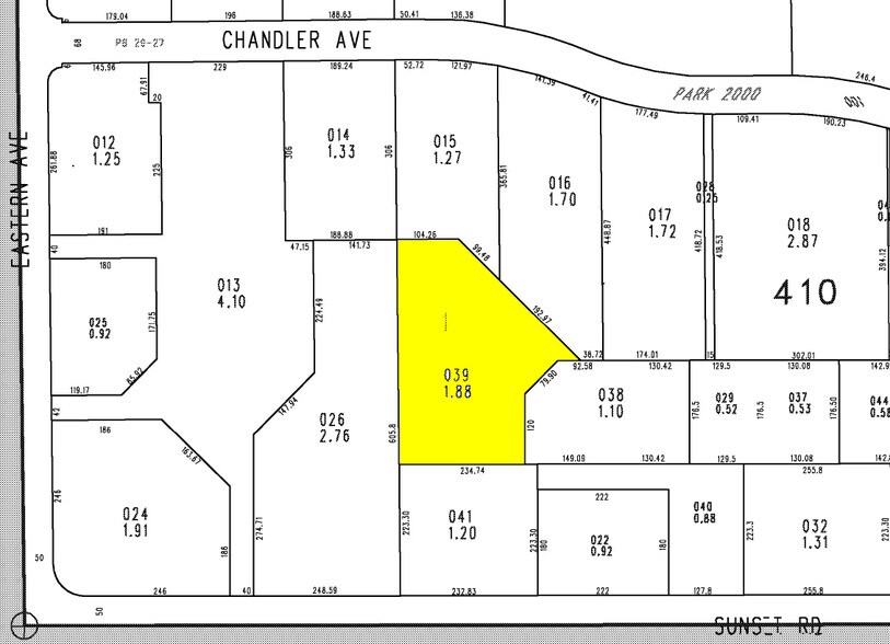 2510 E Sunset Rd, Las Vegas, NV à louer - Photo du bâtiment - Image 2 de 4