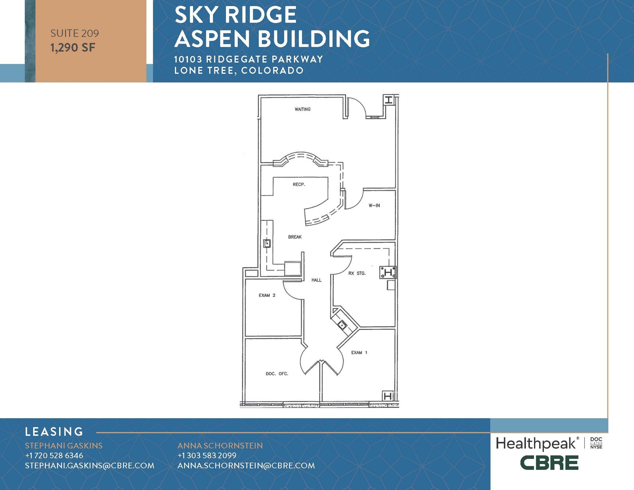 10535 Park Meadows Blvd, Lone Tree, CO for lease Floor Plan- Image 1 of 1