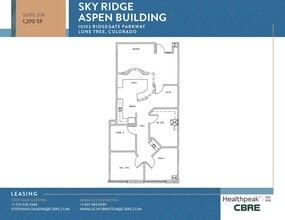 10535 Park Meadows Blvd, Lone Tree, CO for lease Floor Plan- Image 1 of 1