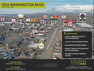 More details for 1303 Washington Blvd, Ogden, UT - Retail for Lease