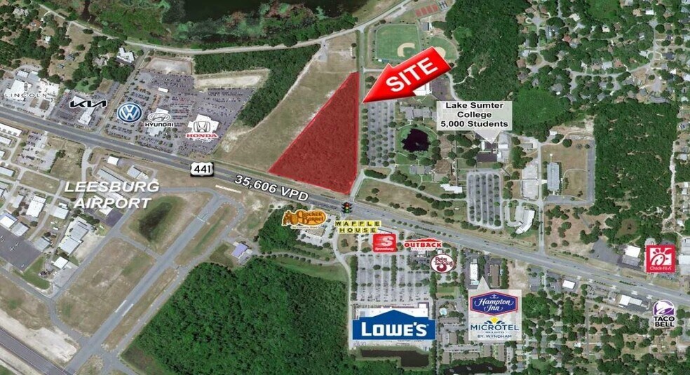 9745 Silver Lake Dr, Leesburg, FL for lease - Building Photo - Image 2 of 3